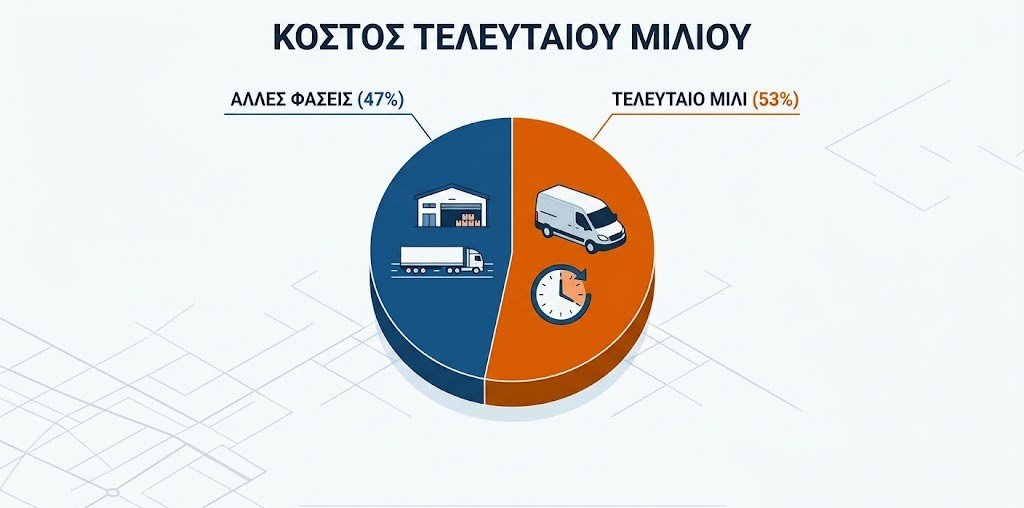 HBwAAAABJRU5ErkJggg Ανάλυση κόστους last mile delivery στην εφοδιαστική αλυσίδα
