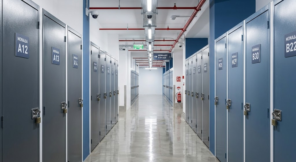 Σύγχρονοι φυλασσόμενοι χώροι αποθήκευσης επίπλων στην Αθήνα